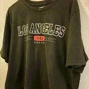Woman’s Los Angeles crop t-shirt